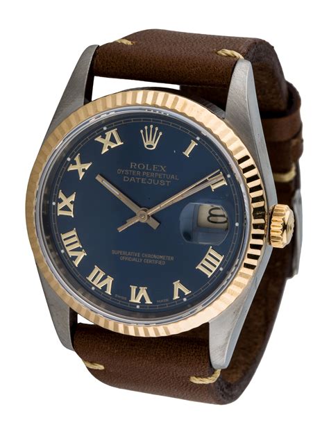 leather band for rolex datejust|Rolex oyster perpetual Datejust band.